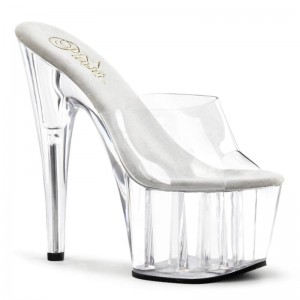 Pleaser Adore-701 Donna Ciabatte Con Plateau Clear | ITALIA ITXSIOHN