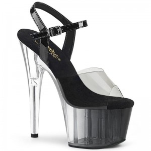 Pleaser Adore-708T-1 Donna Scarpe Pole Dance Grigie | ITALIA ITPVBIGA
