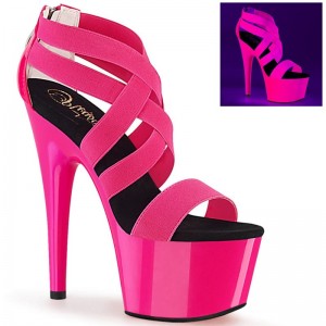 Pleaser Adore-769UV Donna Scarpe Pole Dance Rosa | ITALIA ITZHTROC
