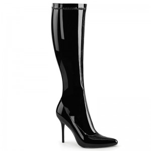 Pleaser Classique-2000 Donna Scarpe Pole Dance Nere | ITALIA ITHIDFET