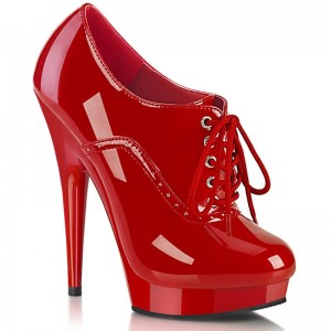 Pleaser Sultry-660 Donna Scarpe Pole Dance Rosse | ITALIA ITQAFMWU