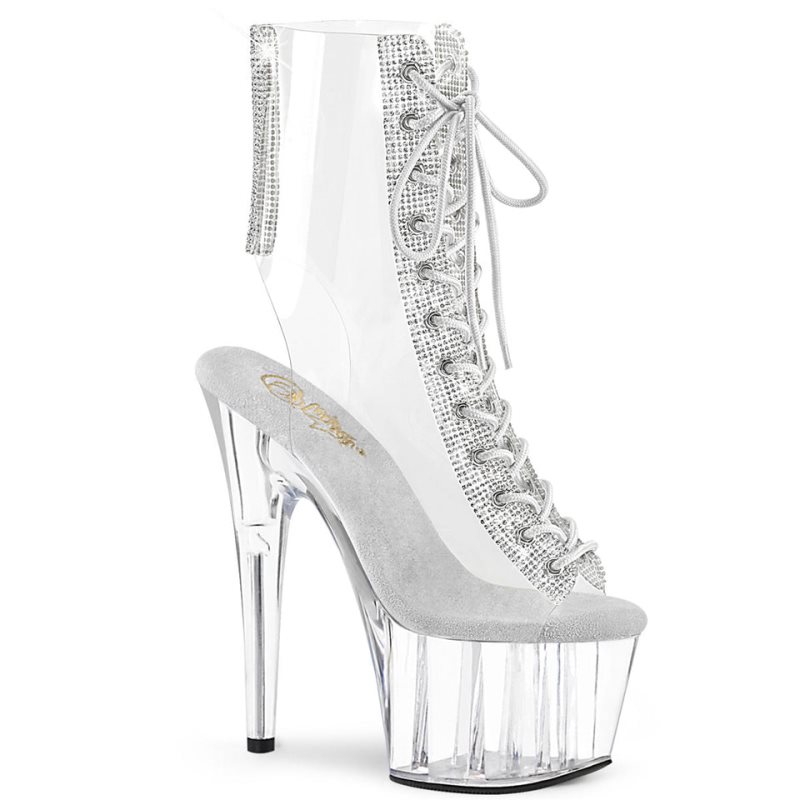 Pleaser Adore-1016C-2 Donna Scarpe Pole Dance Clear | ITALIA ITADVIMR