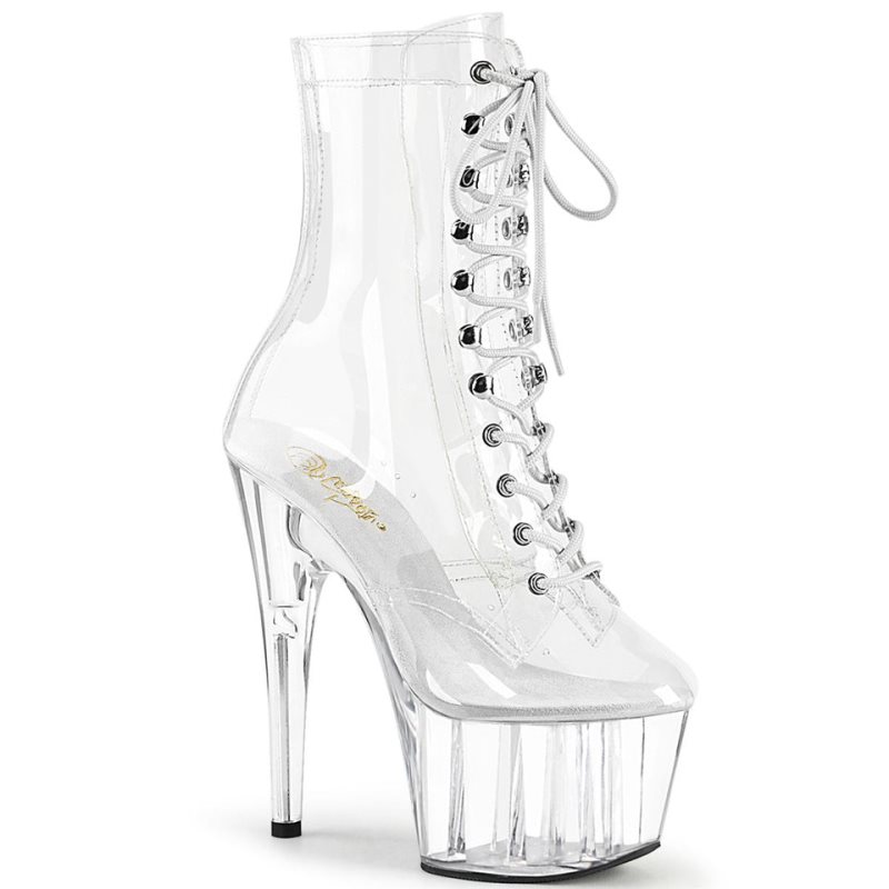 Pleaser Adore-1020C Donna Scarpe Pole Dance Clear | ITALIA ITPSKNYW