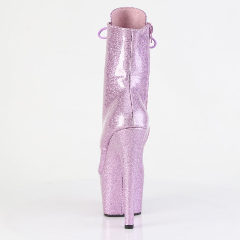 Pleaser Adore-1020GP Glitter Patent Donna Scarpe Pole Dance Viola | ITALIA ITCWYOSJ