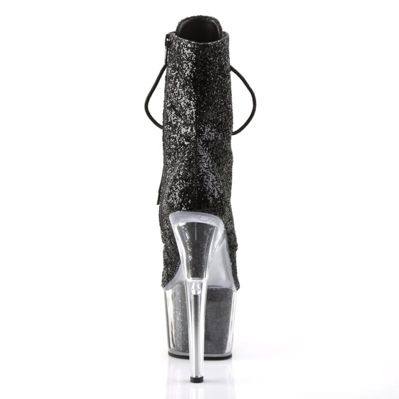 Pleaser Adore-1020G Donna Scarpe Pole Dance Nere | ITALIA ITXDYRWU