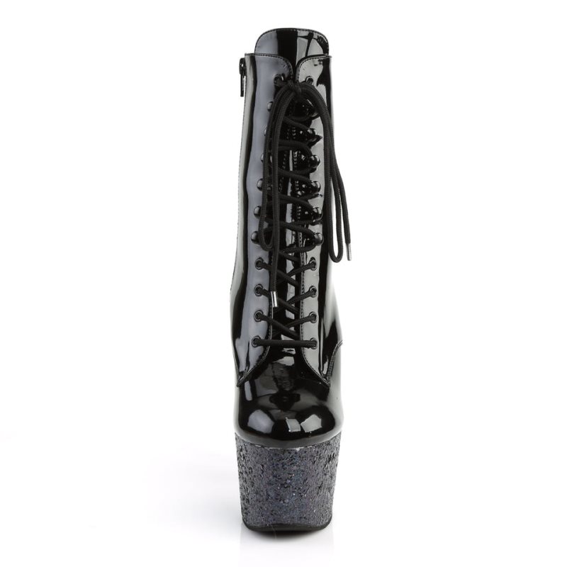 Pleaser Adore-1020LG Donna Scarpe Pole Dance Nere | ITALIA ITIZHAPK