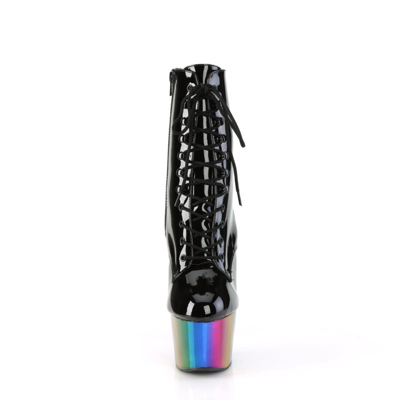 Pleaser Adore-1020RC Donna Scarpe Pole Dance Nere Colorate | ITALIA ITPYKIWM