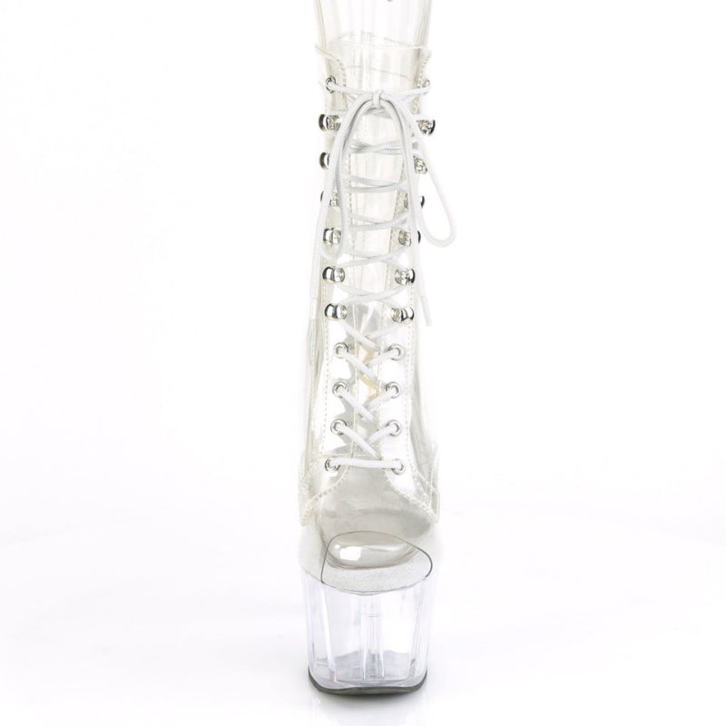 Pleaser Adore-1021C Donna Scarpe Pole Dance Clear | ITALIA ITOMINST