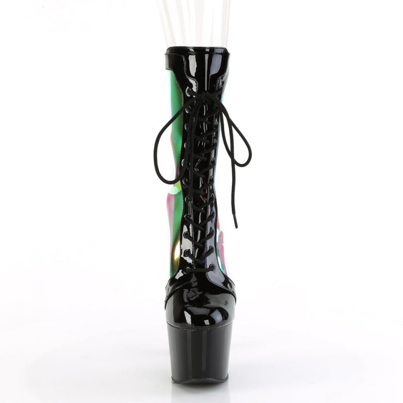 Pleaser Adore-1047 Donna Scarpe Pole Dance Nere | ITALIA ITCVLGSD