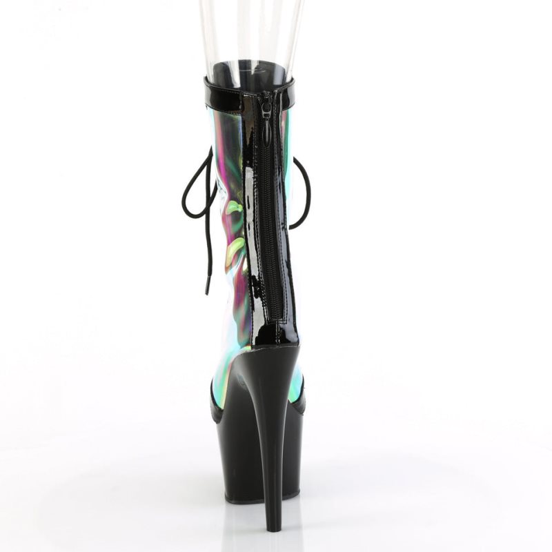Pleaser Adore-1047 Donna Scarpe Pole Dance Nere | ITALIA ITCVLGSD
