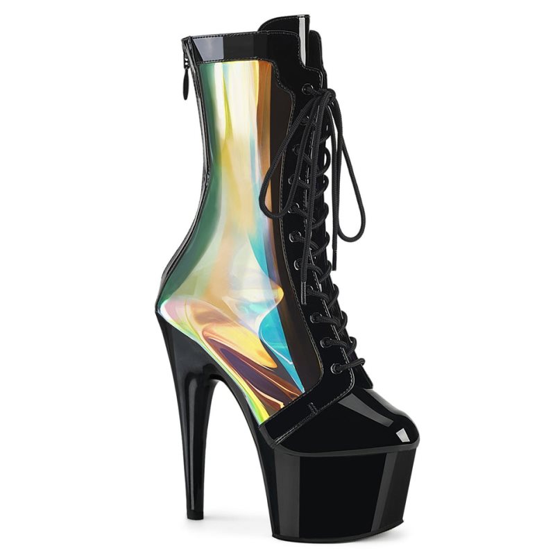 Pleaser Adore-1047 Donna Scarpe Pole Dance Nere | ITALIA ITCVLGSD