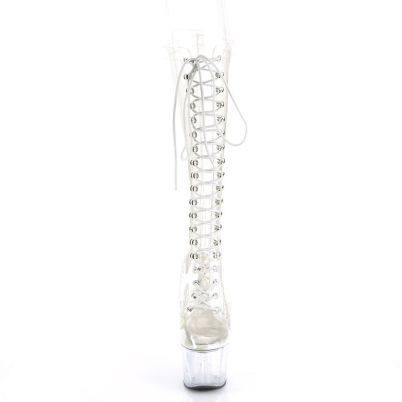 Pleaser Adore-2020C Donna Scarpe Pole Dance Clear | ITALIA ITQFXWRU
