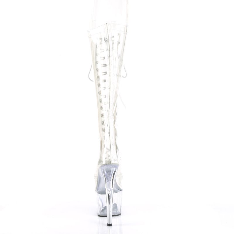 Pleaser Adore-2021C Donna Scarpe Pole Dance Clear | ITALIA ITMNBPJR