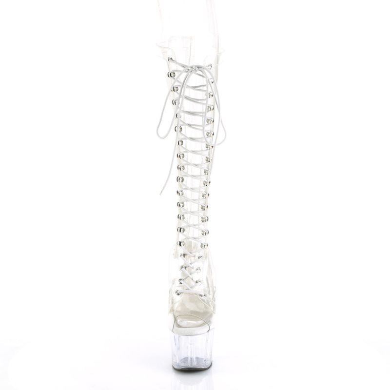 Pleaser Adore-2021C Donna Scarpe Pole Dance Clear | ITALIA ITMNBPJR