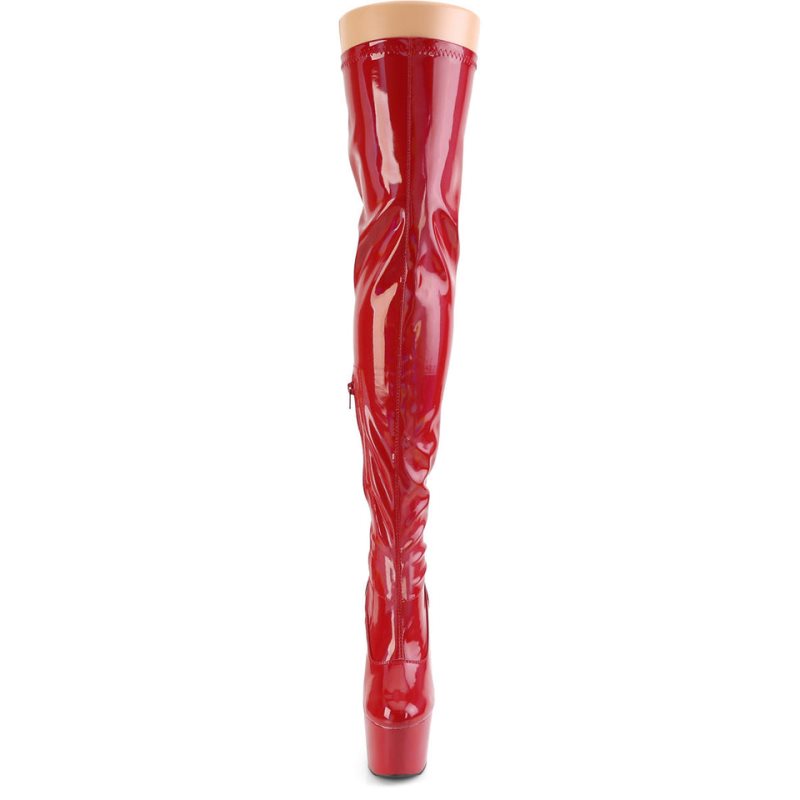 Pleaser Adore-3000HWR Donna Scarpe Pole Dance Rosse | ITALIA ITCVAXET