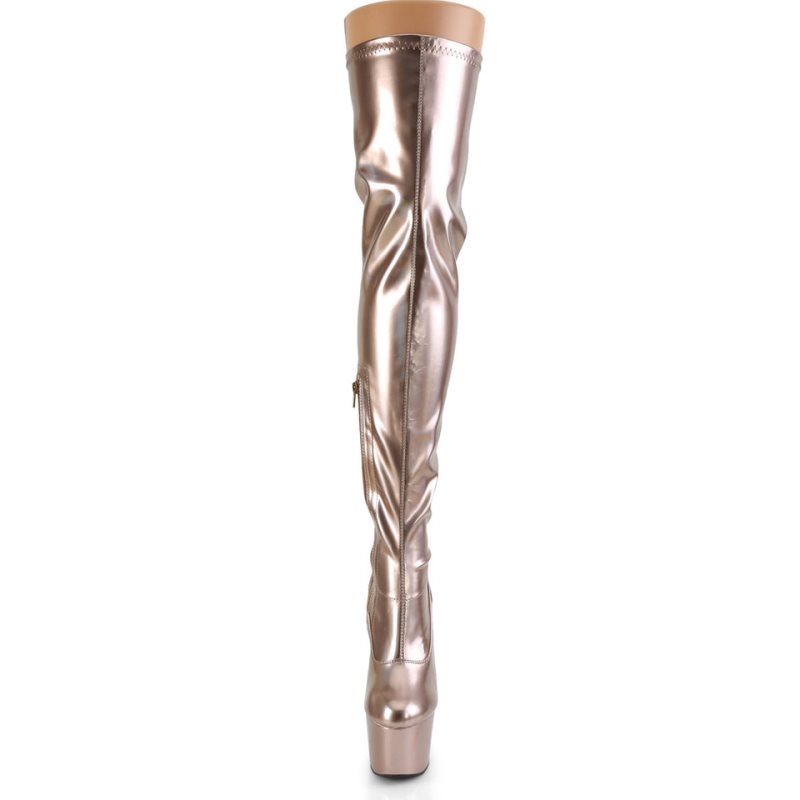 Pleaser Adore-3000HWR Donna Scarpe Pole Dance Rosa Oro | ITALIA ITONPCZU