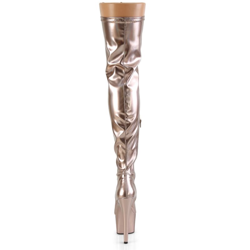 Pleaser Adore-3000HWR Donna Scarpe Pole Dance Rosa Oro | ITALIA ITONPCZU