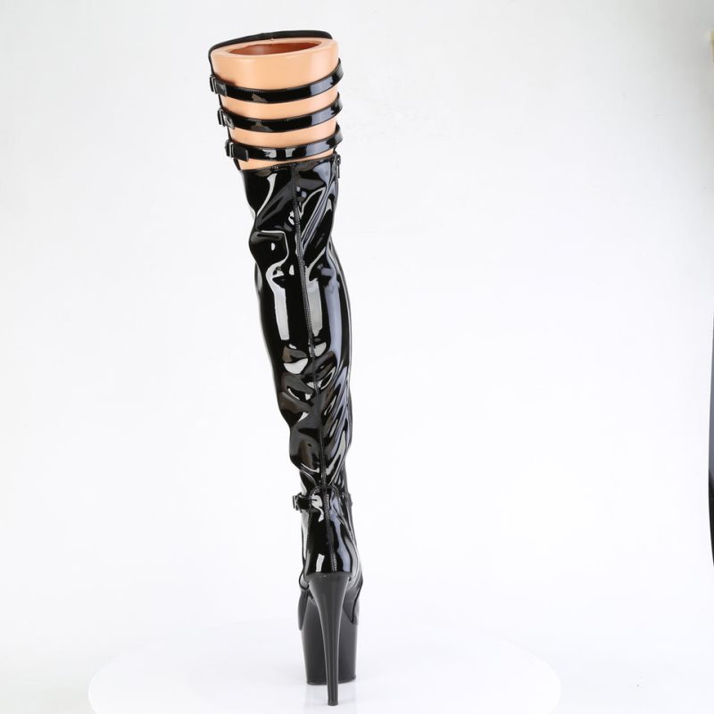 Pleaser Adore-3055 Donna Scarpe Pole Dance Nere | ITALIA ITLQMOAC