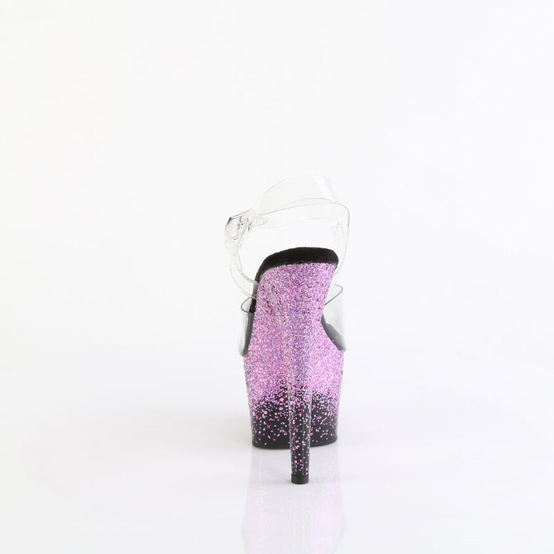 Pleaser Adore-708SS Donna Scarpe Pole Dance Viola | ITALIA ITLGKZRN