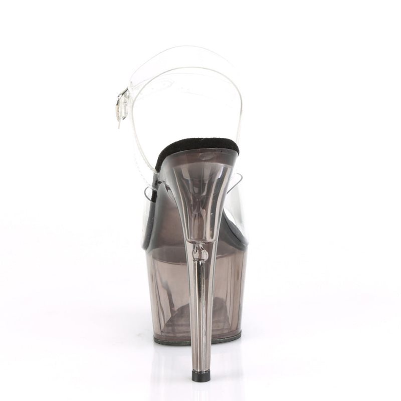 Pleaser Adore-708T Donna Scarpe Pole Dance Grigie | ITALIA ITPRJMUT