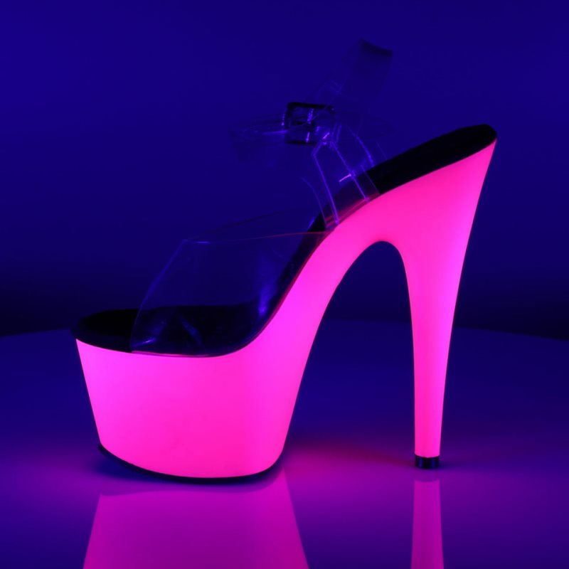 Pleaser Adore-708UV Donna Scarpe Pole Dance Rosa | ITALIA ITVFPQEO