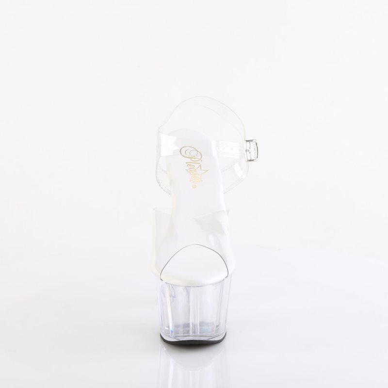 Pleaser Adore-708VL Donna Scarpe Pole Dance Clear | ITALIA ITSOJPWU