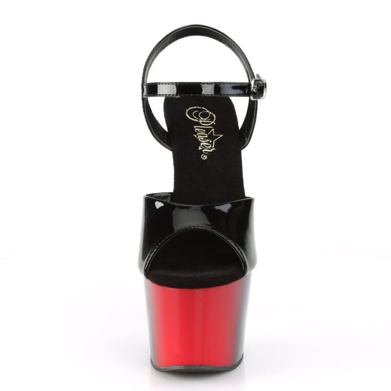 Pleaser Adore-709BR Donna Scarpe Pole Dance Nere | ITALIA ITMWLIUZ