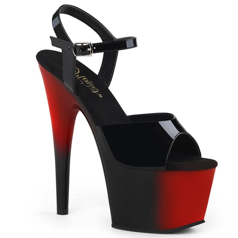Pleaser Adore-709BR Donna Scarpe Pole Dance Nere | ITALIA ITMWLIUZ
