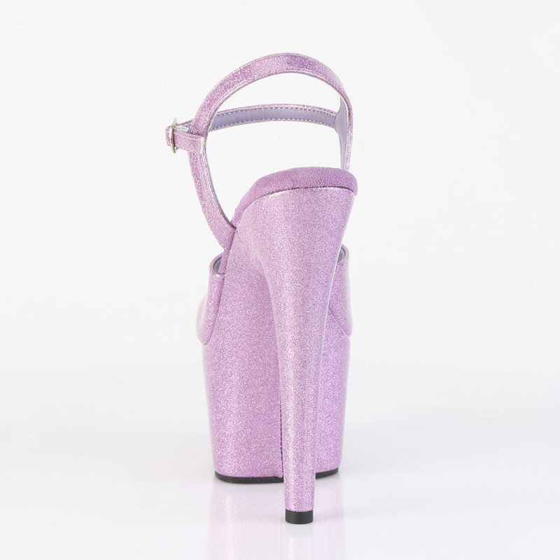 Pleaser Adore-709GP Glitter Donna Scarpe Pole Dance Viola | ITALIA ITNJKHMC