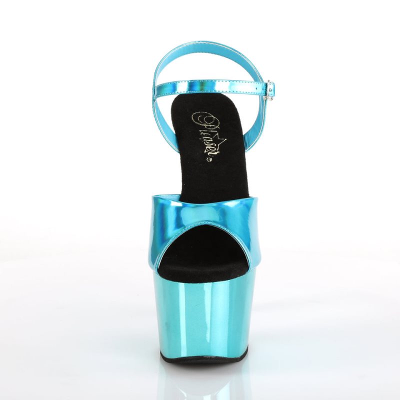 Pleaser Adore-709HGCH Donna Scarpe Pole Dance Verde Acqua | ITALIA ITIRCSOM