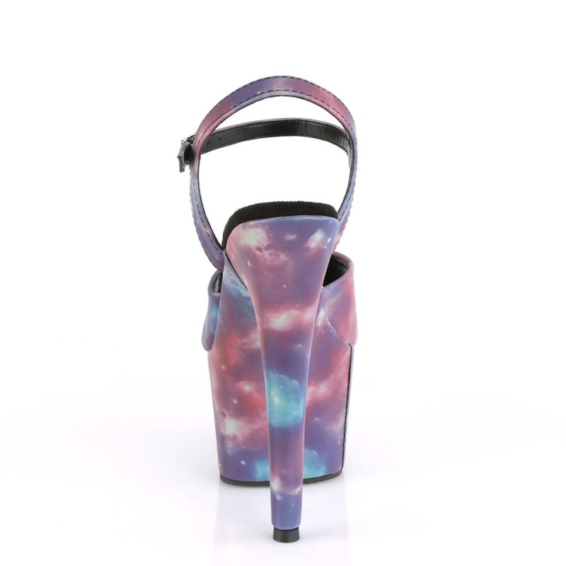 Pleaser Adore-709REFL Donna Scarpe Pole Dance Viola Blu | ITALIA ITRGXLID