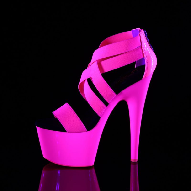 Pleaser Adore-769UV Donna Scarpe Pole Dance Rosa | ITALIA ITZHTROC