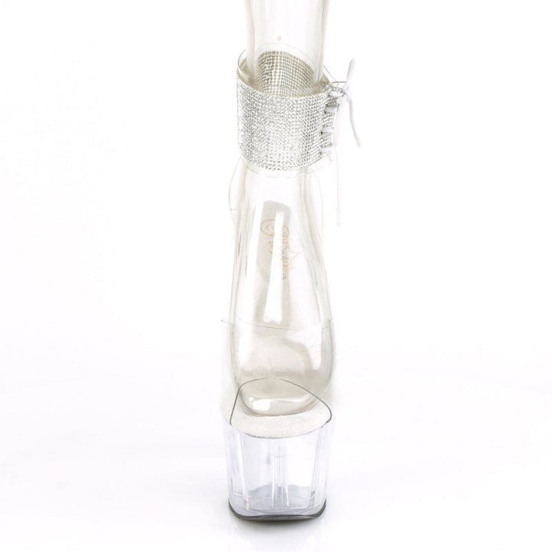 Pleaser Adore-791-2RS Donna Scarpe Pole Dance Clear | ITALIA ITDTKQAY