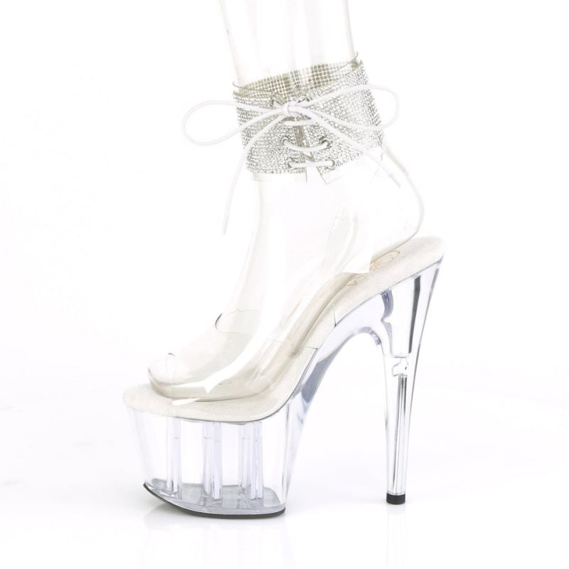 Pleaser Adore-791-2RS Donna Scarpe Pole Dance Clear | ITALIA ITDTKQAY