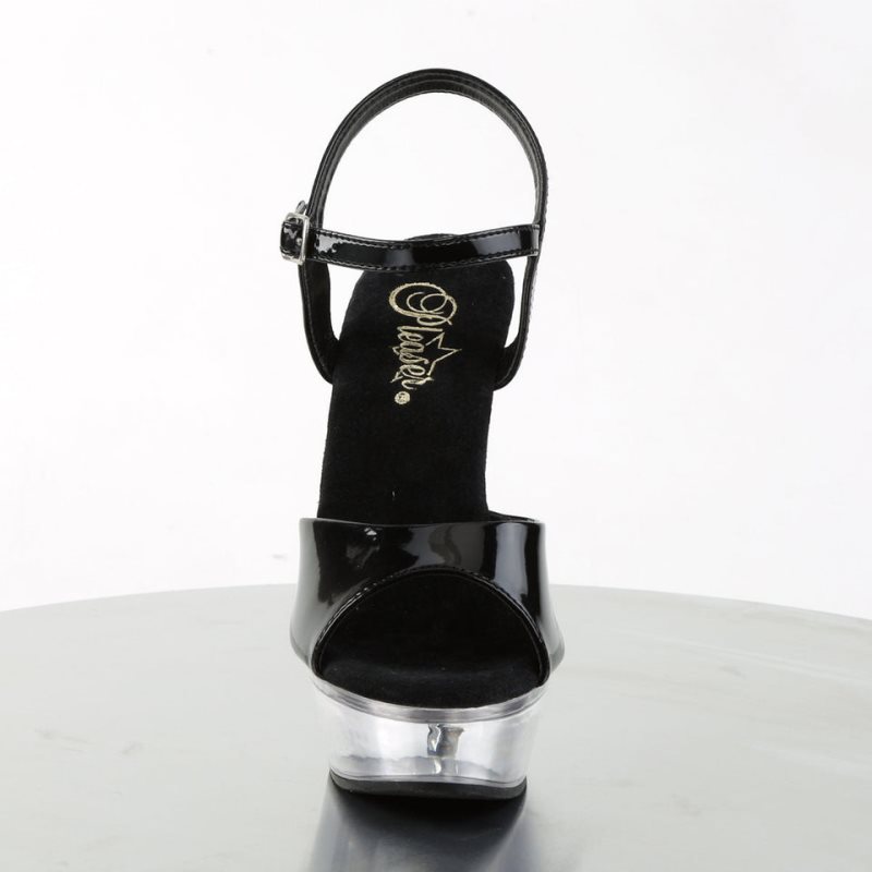 Pleaser Allure-609 Donna Scarpe Pole Dance Nere | ITALIA ITAMNBQV