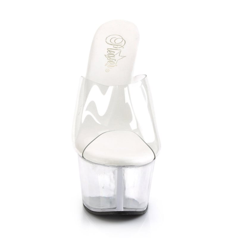 Pleaser Aspire-601 Donna Ciabatte Con Plateau Clear | ITALIA ITAXQMLB