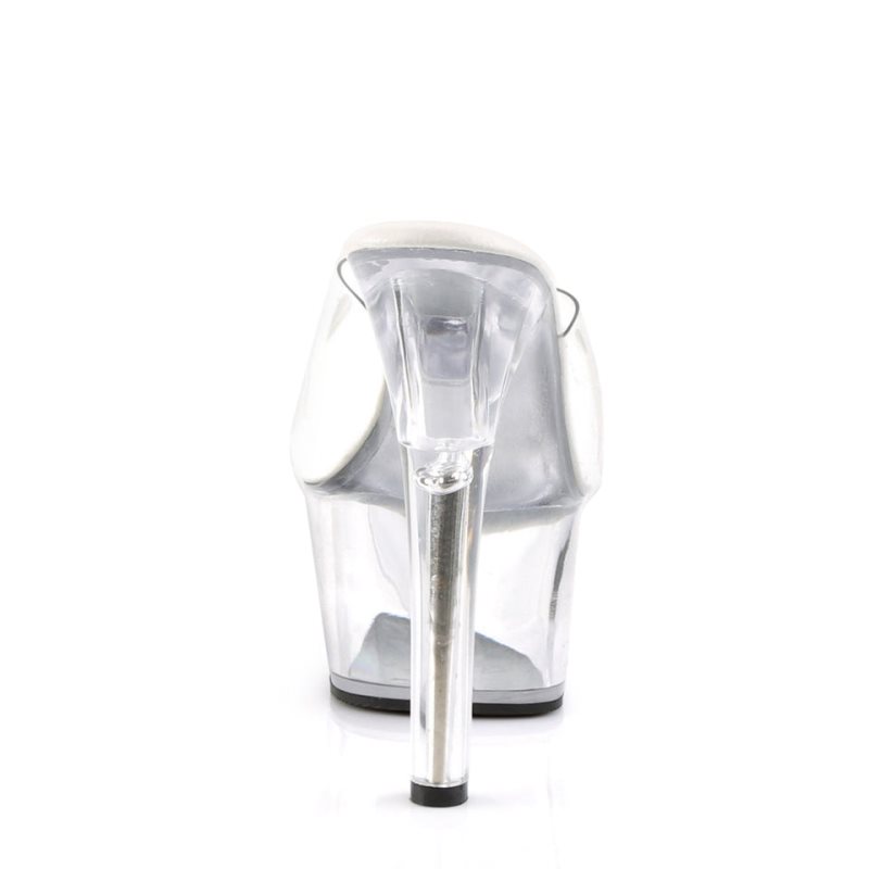 Pleaser Aspire-601 Donna Ciabatte Con Plateau Clear | ITALIA ITAXQMLB