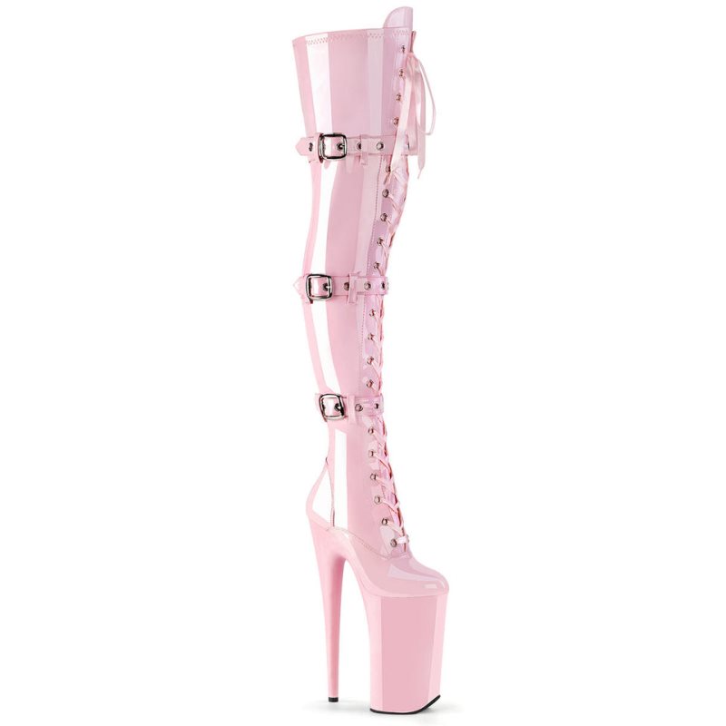 Pleaser Beyond-3028 Donna Scarpe Pole Dance Rosa | ITALIA ITYIOBZM