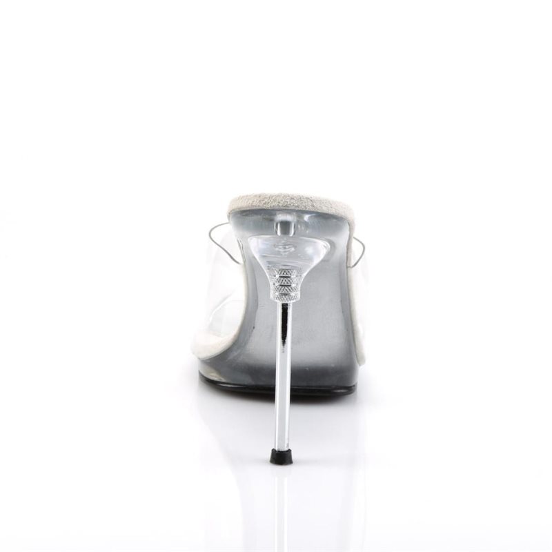 Pleaser Chic-01 Donna Ciabatte Clear | ITALIA ITFASWLM