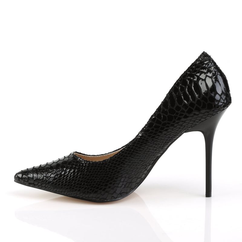 Pleaser Classique-20SP Donna Décolleté Nere | ITALIA ITWTJAML