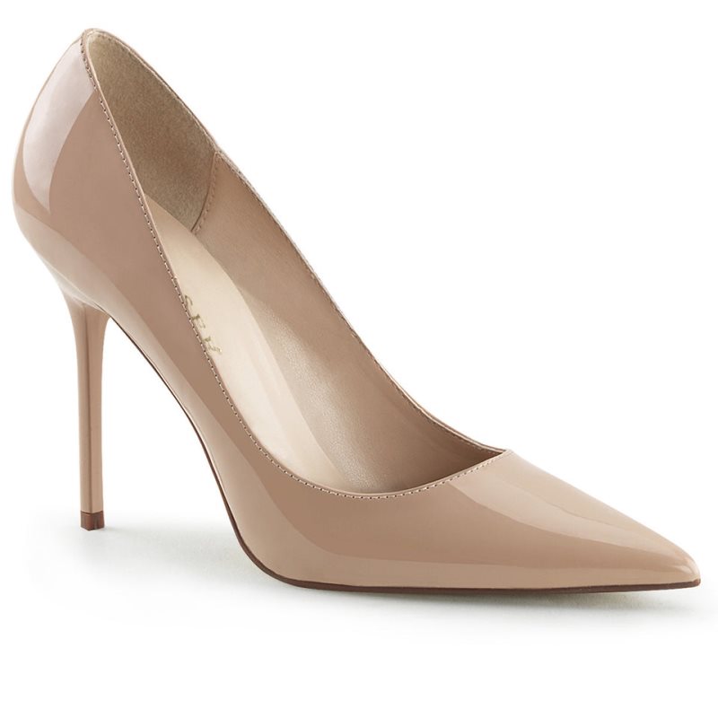 Pleaser Classique-20 Donna Décolleté Beige | ITALIA ITVPCAZL