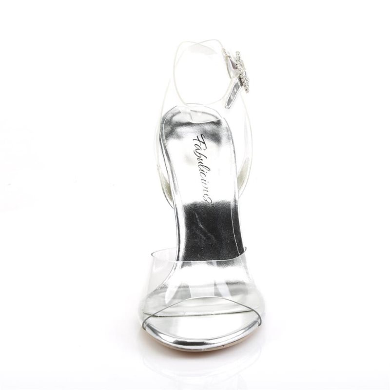 Pleaser Clearly-406 Donna Sandali con Tacco Clear | ITALIA ITRWEHAQ