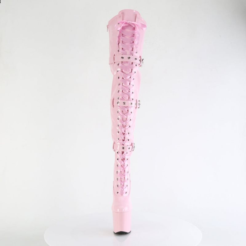 Pleaser Craze-3028 Donna Scarpe Pole Dance Rosa | ITALIA ITJLPOIG