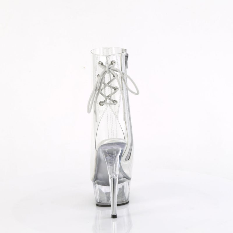 Pleaser Delight-1018C Donna Scarpe Pole Dance Clear | ITALIA ITCRLFGP