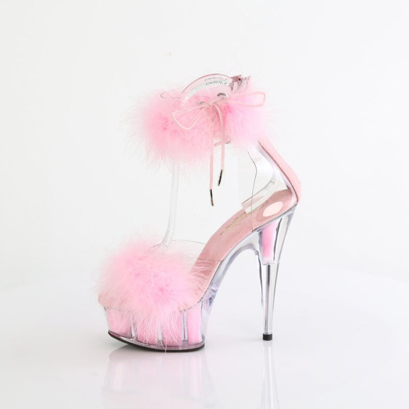 Pleaser Delight-624F Donna Scarpe Pole Dance Rosa | ITALIA ITMAFRQT
