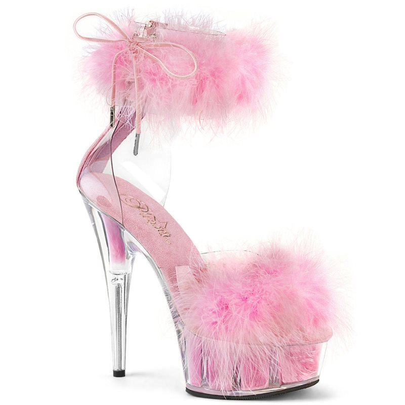 Pleaser Delight-624F Donna Scarpe Pole Dance Rosa | ITALIA ITMAFRQT