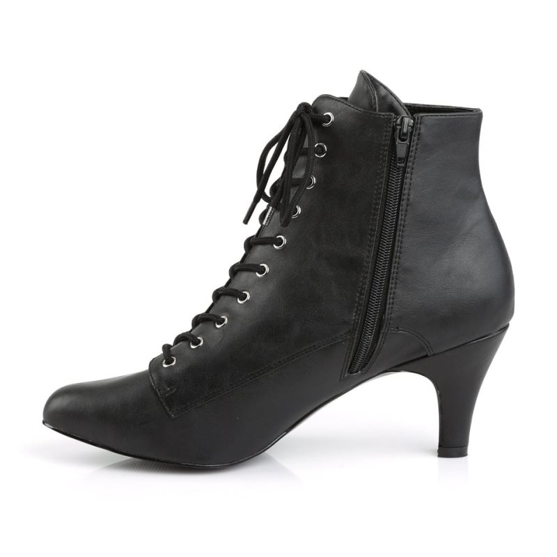Pleaser Divine-1020 Vegan Leather Donna Scarpe Pole Dance Nere | ITALIA ITSJAGDP
