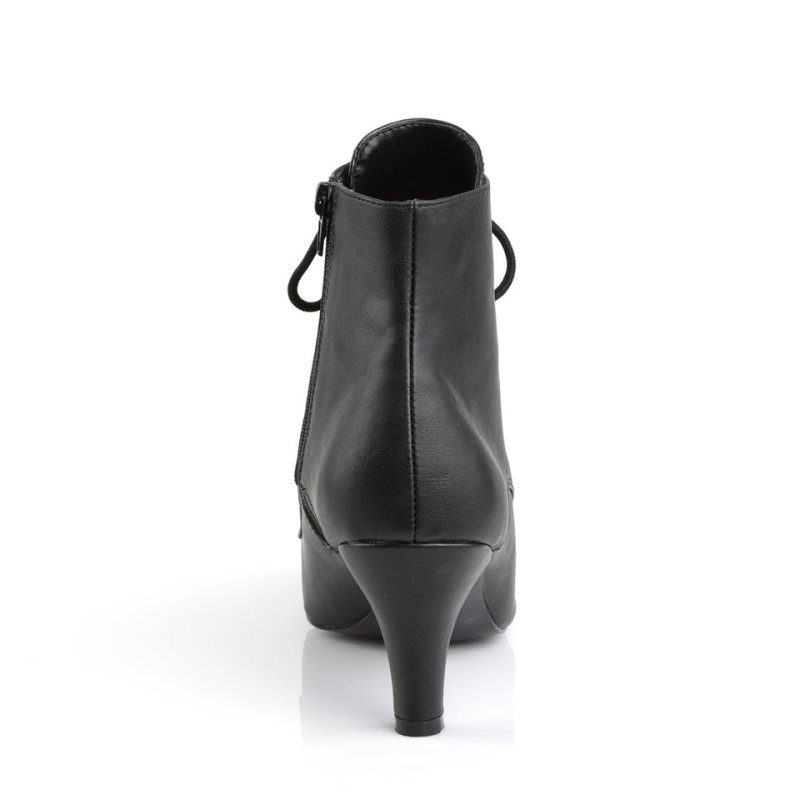 Pleaser Divine-1020 Vegan Leather Donna Scarpe Pole Dance Nere | ITALIA ITSJAGDP