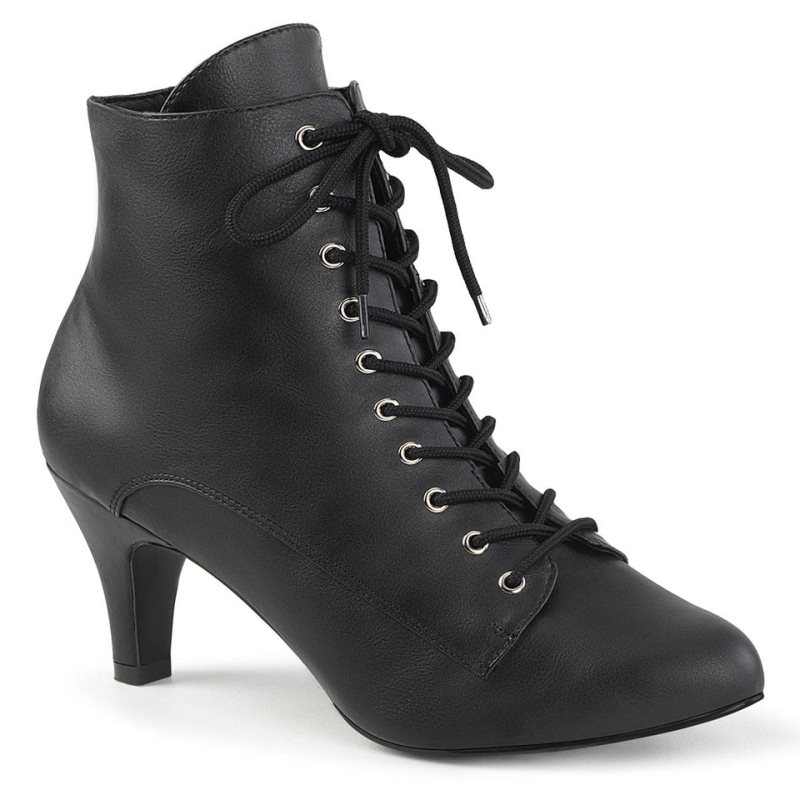 Pleaser Divine-1020 Vegan Leather Donna Scarpe Pole Dance Nere | ITALIA ITSJAGDP