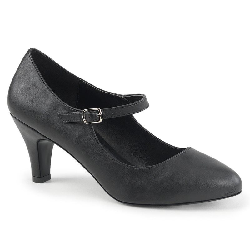 Pleaser Divine-440 Vegan Leather Donna Décolleté Nere | ITALIA ITCBJYXL